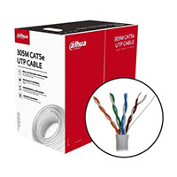 Bobina Dahua cable UTP categoría 5E 305 metros - código 1570001