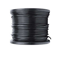 Bobina 305 metros con gel para exterior color negro - código 271118