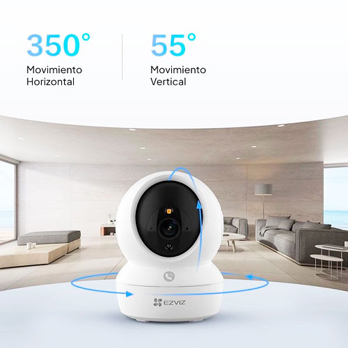 Cobertura total con modo patrulla EZVIZ H6c Pro