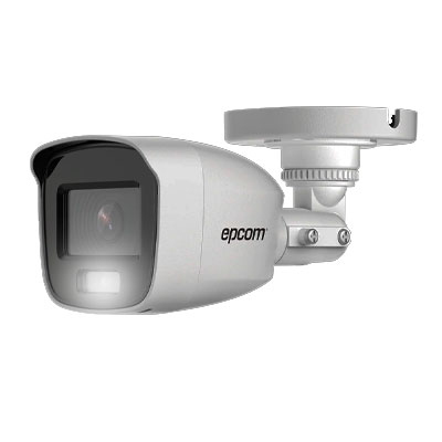 Cámara Bala ColorVu EPCOM B8-TURBO-PC/A - Visión nocturna a color 24/7 con micrófono integrado