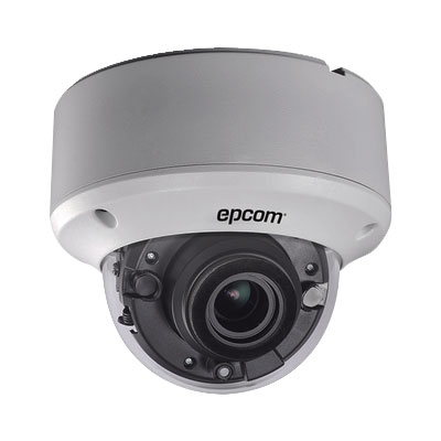 Domo IP EPCOM XD14CSL/A - Cámara 4MP AcuSense Lite ColorVu con micrófono integrado