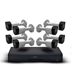 Kit 8 cámaras Dahua